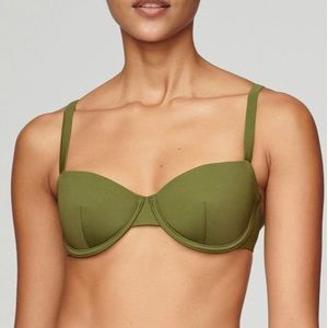 CUUP Balconette swim top, Size 34A